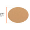 DISCOS DE LIJA P/MADERA 5" GRANO 60, VELCRO, S/PERF.  103421XP - Image 3